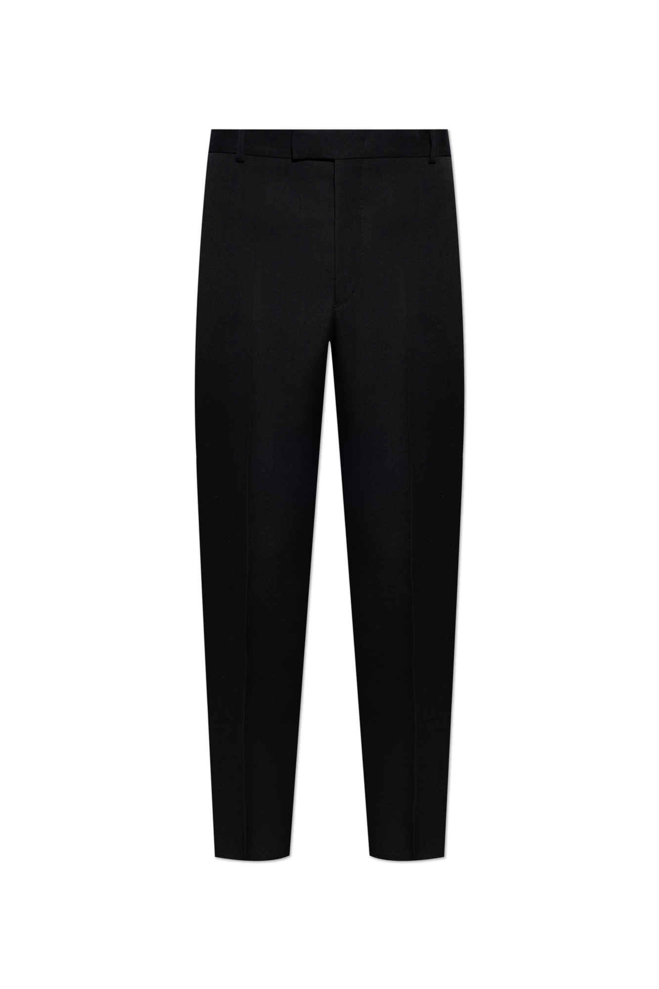 Alexander McQueen Wool trousers with silk side stripe | Men's | Vitkac